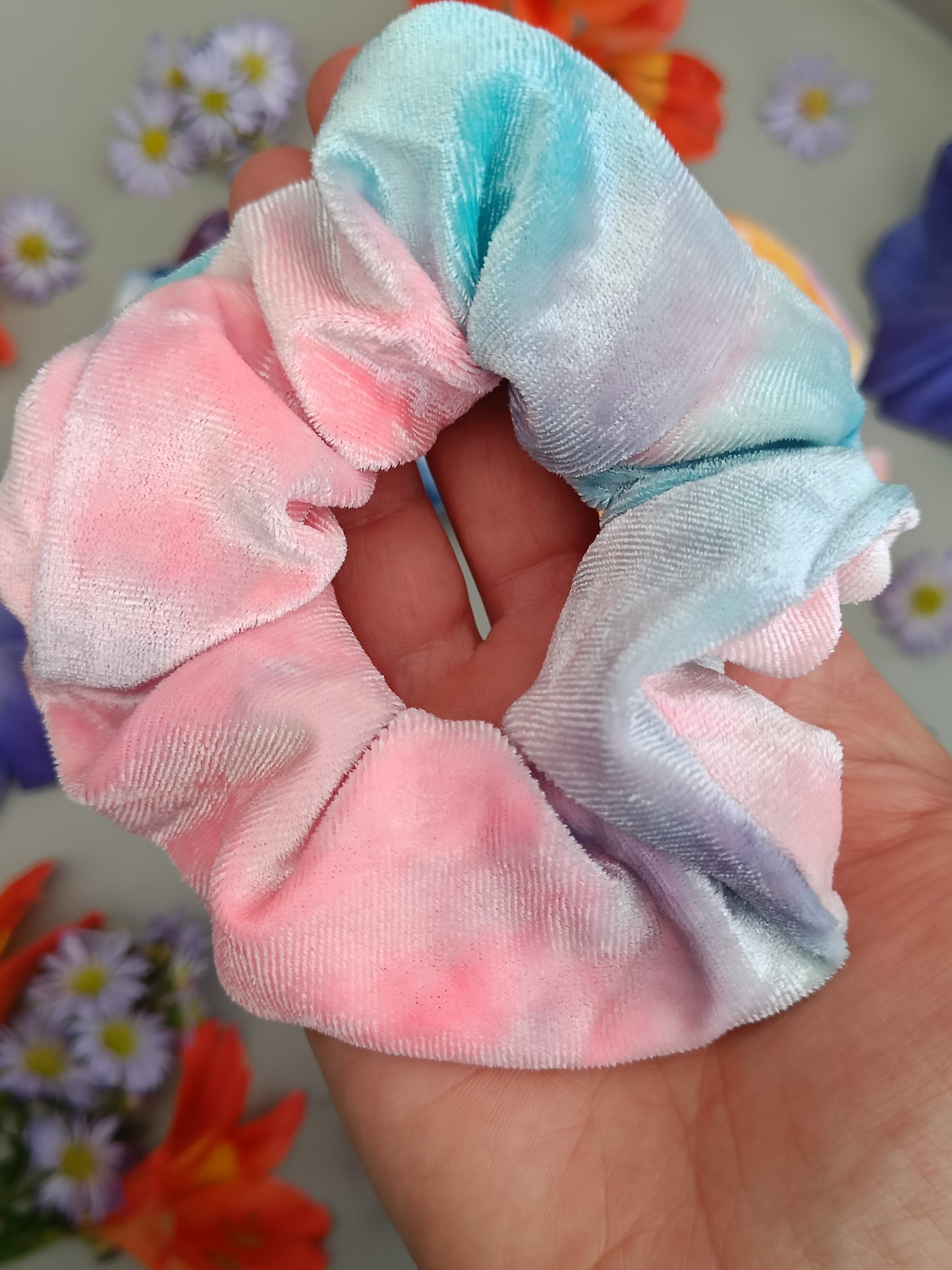 Colours - Scrunchies "velour sorbet"