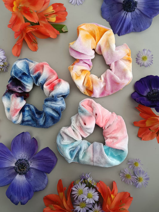 Colours - Scrunchies "velour sorbet"