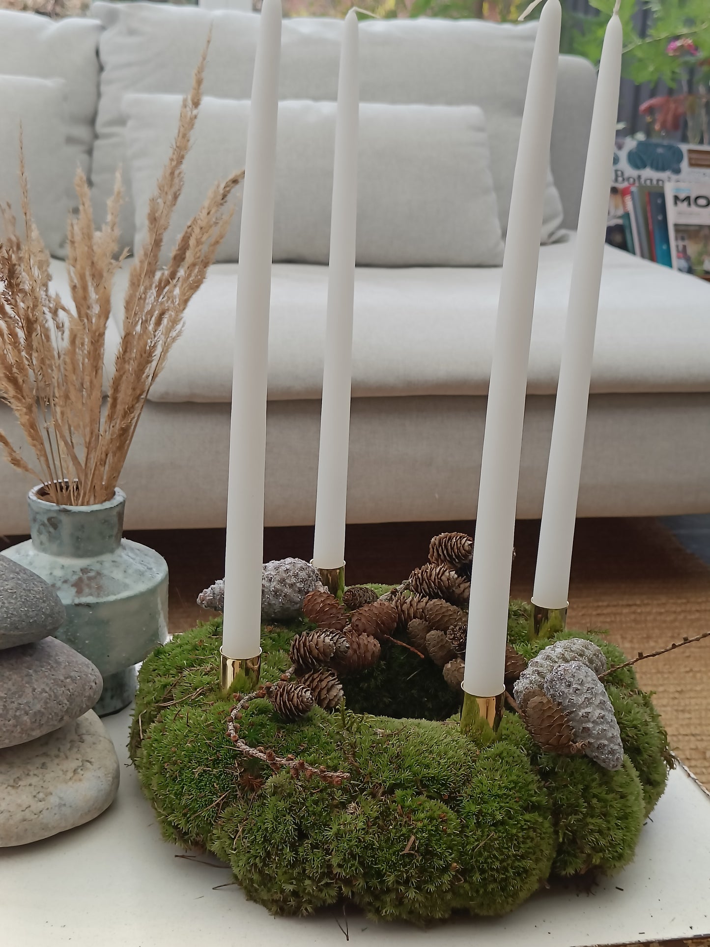 Adventskrans "Skovbund"