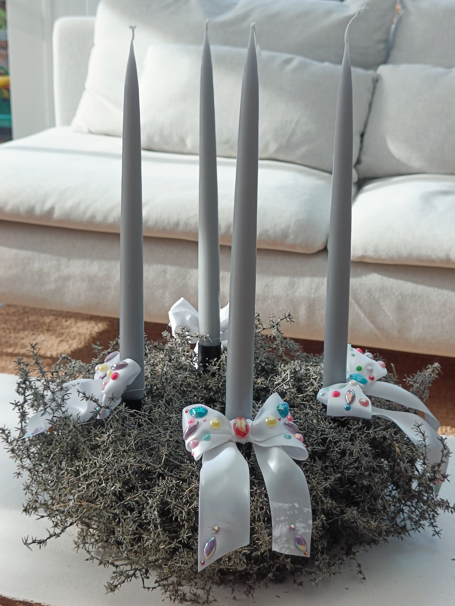 Adventskrans "Cirkus"