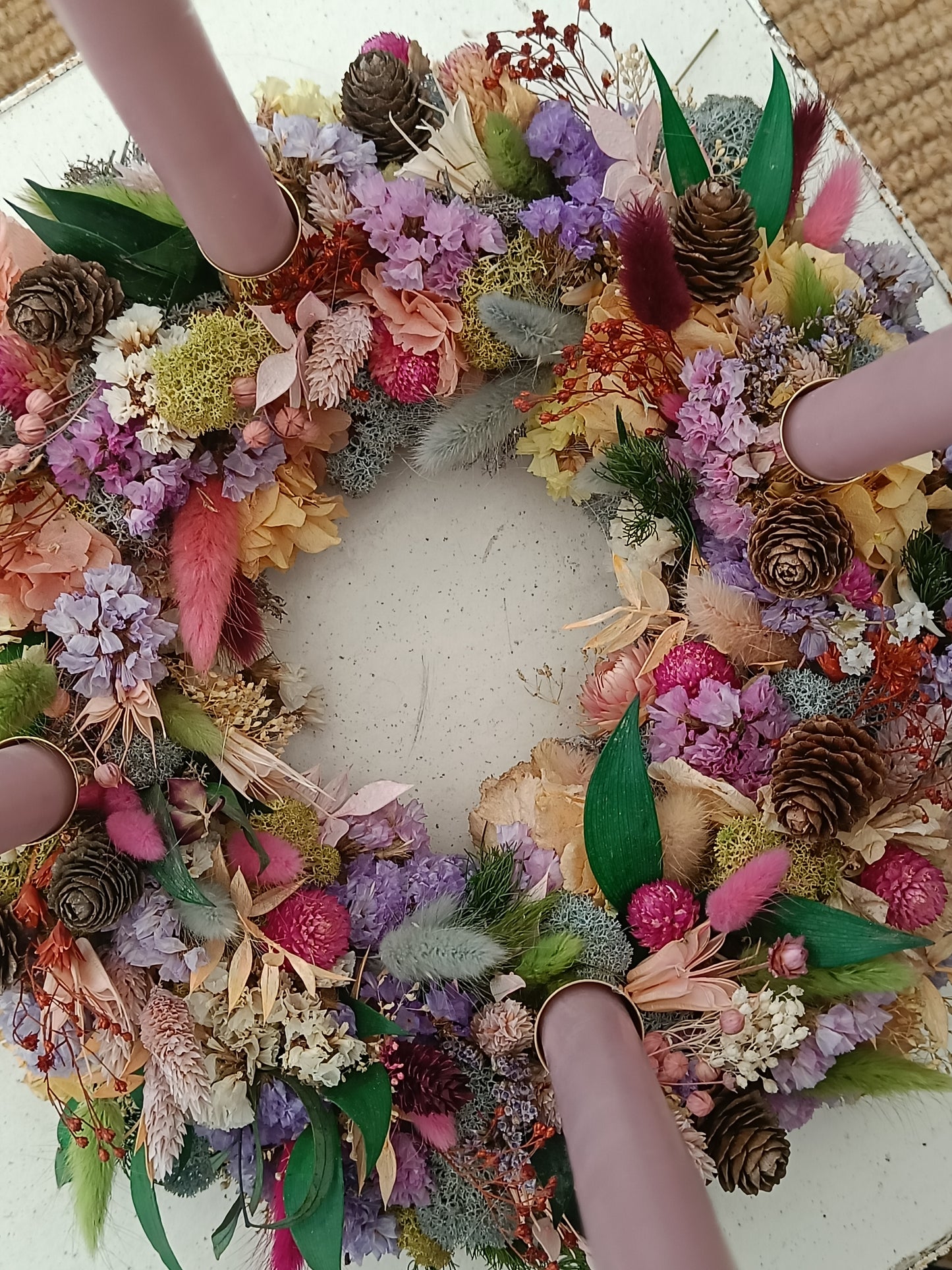 Adventskrans "Colour Christmas"