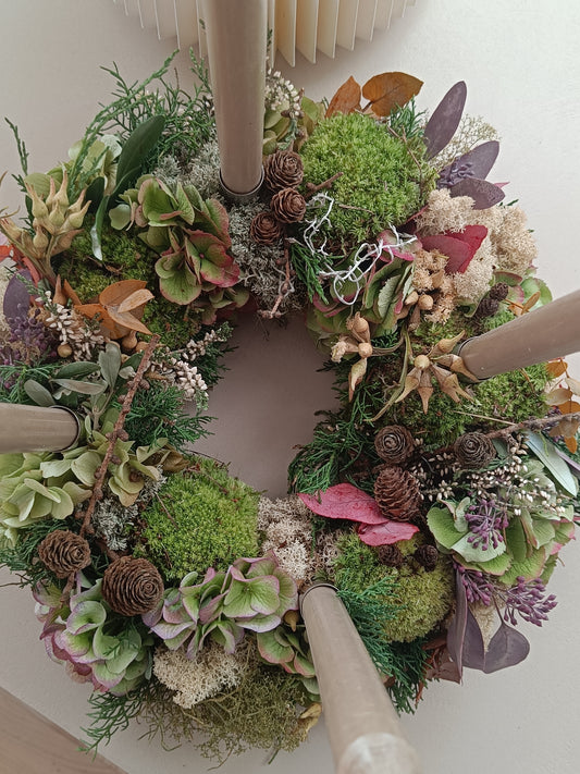 Adventskrans "Natur" nr. 4