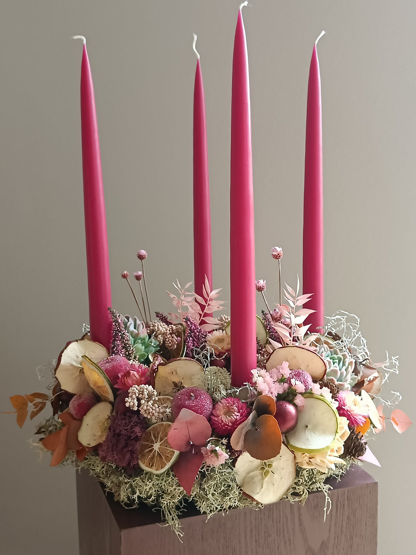 Adventskrans "Frugtsalat"