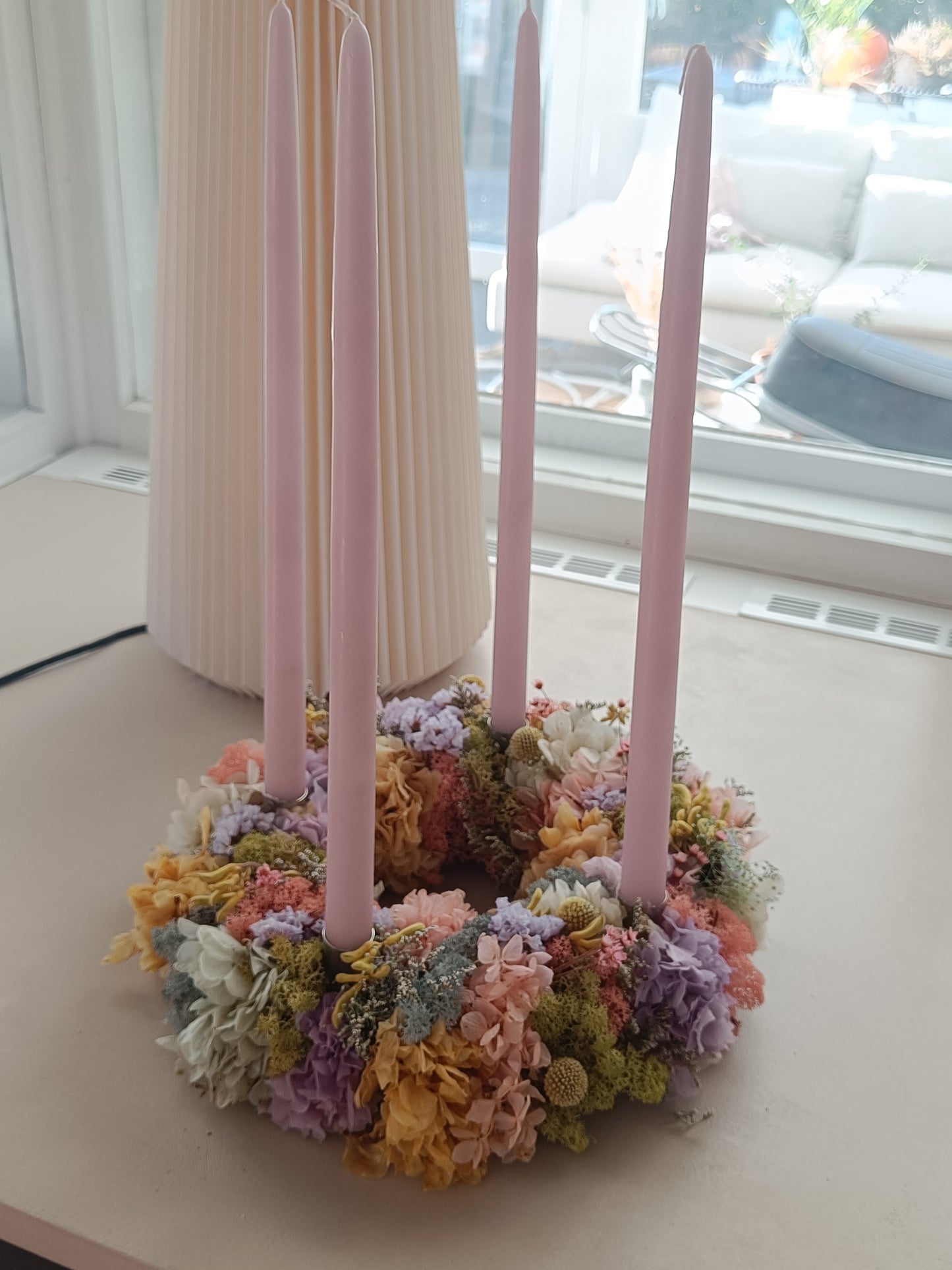 Adventskrans "Tutti Frutti"