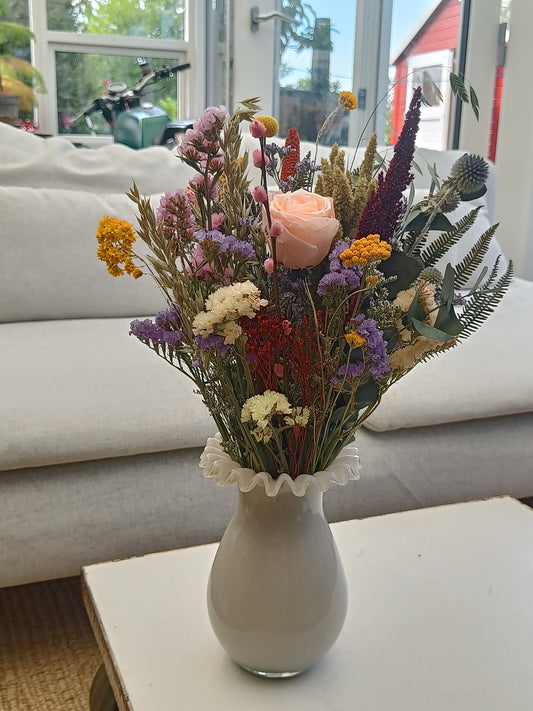 Evighedsbuket i vase "København"