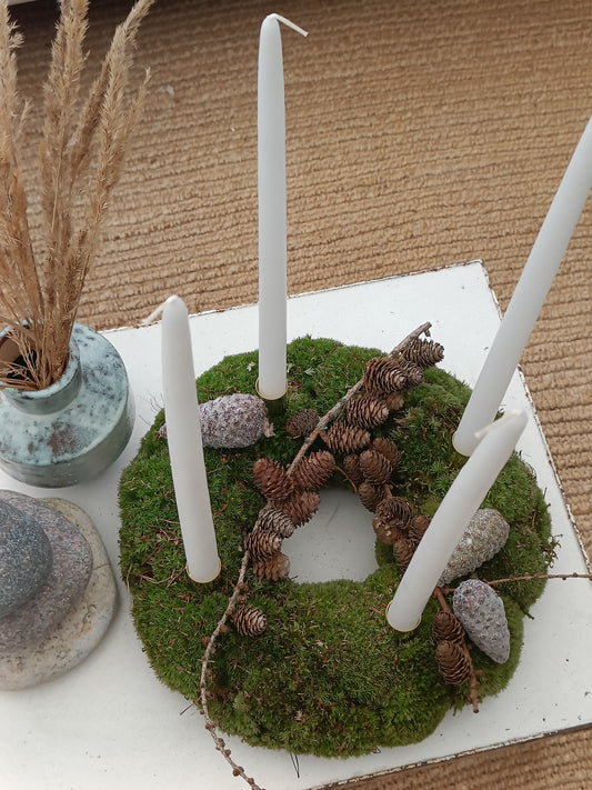 Adventskrans "Skovbund"