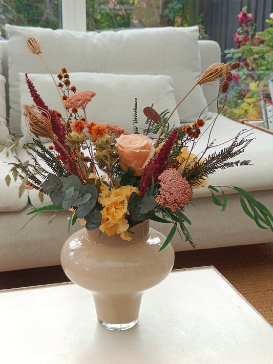 Evighedsbuket i vase